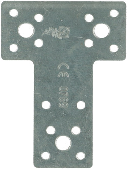 FG | T-verbindinsplaat breed 80x38x68 Zn | 50 st FG02430018068385