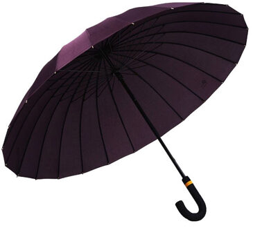 FGHGF Bloemen Patroon 24 k Magic Long-handvat Paraplu Extra Grote Maat Oversized Winddicht Grote Vrouwen Mannen Paraguas blauw