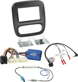 Fiat 2-DIN kit Fiat/Nissan/Opel/Renault handmatige klimaatregeling 621250161