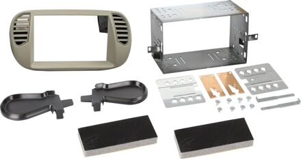 Fiat 2-DIN Paneel Fiat 500/ 500 C - Kleur: Parelmoer 381094231