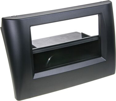 Fiat 2-DIN Paneel Fiat Stilo 2001-2008 - Kleur: Zwart 28109416