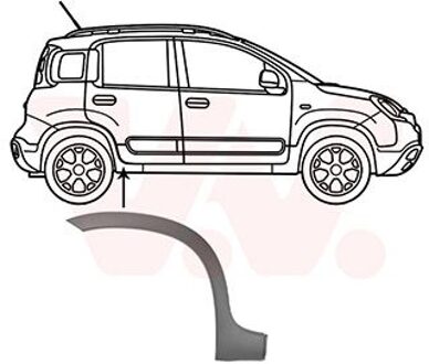 Fiat Acht.spatb.boog Sierl.r. 1607524