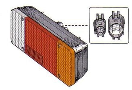 Fiat ACHTERLICHT RECHTS Chassis-Cabine