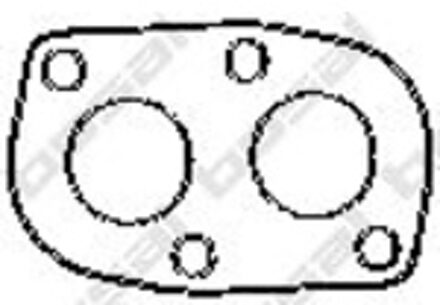 Fiat Afdichtring uitlaatpijp 256751