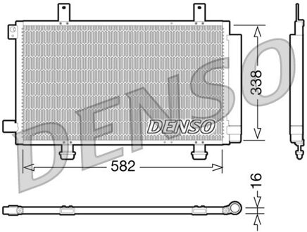 Fiat Airco condensor DCN47002