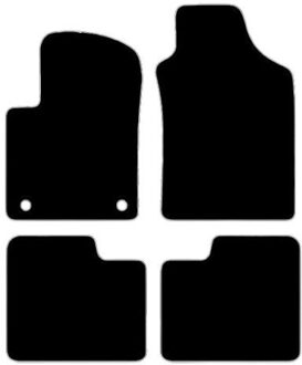 Fiat Automatten passend voor Fiat 500 2007 - 2012 MSN1360244