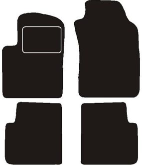 Fiat Automatten passend voor Fiat 500 Dualogic 2009- MSN1362876