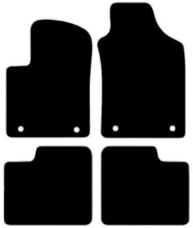 Fiat Automatten passend voor Fiat 500 Dualogic 2013-2015 MSN1360248