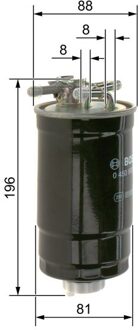 Fiat Brandstoffilter N6295