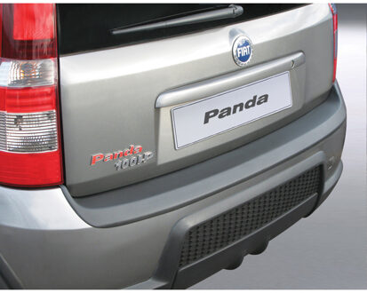 Fiat Bumper beschermer passend voor Fiat Panda 100HP 3 deurs 2006- Zwart GRRBP342