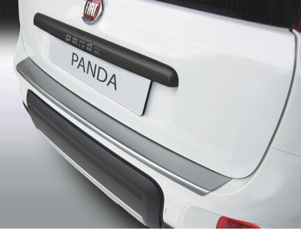 Fiat Bumper beschermer passend voor Fiat Panda 4x4/Trekking 3/2012- 'Brushed Alu' Look GRRBP744B