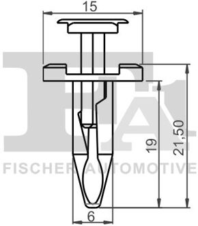 Fiat Clip, sier- /beschermingslijst 133001125