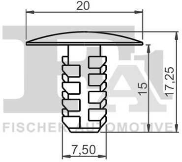 Fiat Clip, sier- /beschermingslijst 331000125