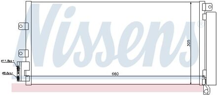 Fiat Condensator, airconditioning 940023