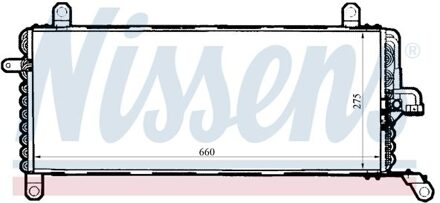 Fiat Condensator, airconditioning 94316