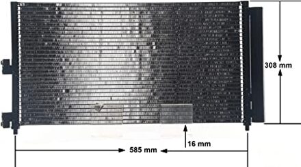 Fiat Condensor, airconditioning AC372000S
