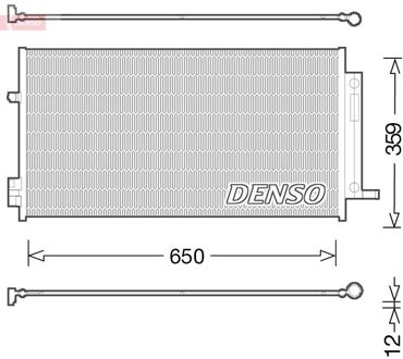 Fiat Condensor, airconditioning DCN06016