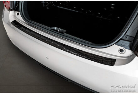 Fiat Echt 3D Carbon Bumper beschermer passend voor Fiat 500e 2020- 'Ribs' AV249310