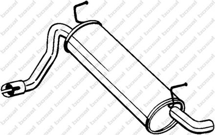 Fiat Einddemper (4x4)