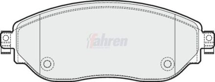 Fiat Fahren Remblokkenset FBP3382