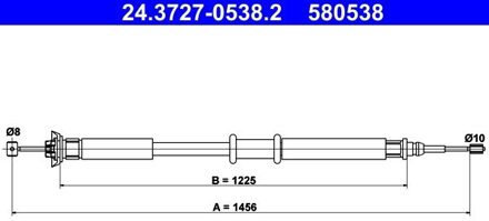 Fiat Handremkabel 24372705382