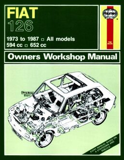 Fiat Haynes Werkplaatshandboek Fiat 126 (1973-1987) classic reprint 0305