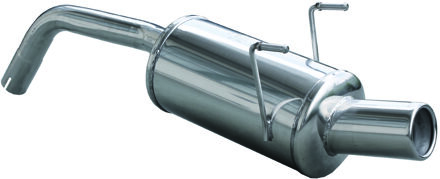 Fiat InoxCar uitlaat passend voor Fiat 500 1.2 (69pk) 2007- Ø40mm 80mm IXFICQ0780