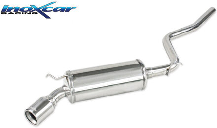 Fiat InoxCar uitlaat passend voor Fiat Cinquecento 0.9 40pk/1.1 Sporting 54pk 1994- 1x80mm IXFICQ1880