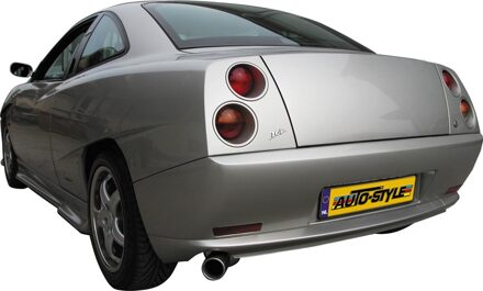 Fiat InoxCar uitlaat passend voor Fiat Coupe 1.8 16v (131pk) 1997- 102mm IXFICO01102