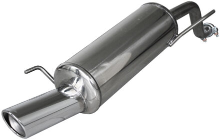 Fiat InoxCar uitlaat passend voor Fiat Grande Punto 1.2 (65pk) 2006- Ø 40mm 90mm X-Race IXFIPN25XR90