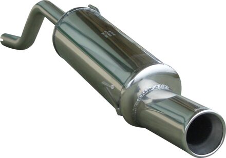 Fiat InoxCar uitlaat passend voor Fiat Grande Punto 1.4/1.4 16v 2005- 102mm IXFIPN24102