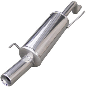 Fiat InoxCar uitlaat passend voor Fiat Grande Punto 1.4/1.4 16v 2005- 80mm IXFIPN2480