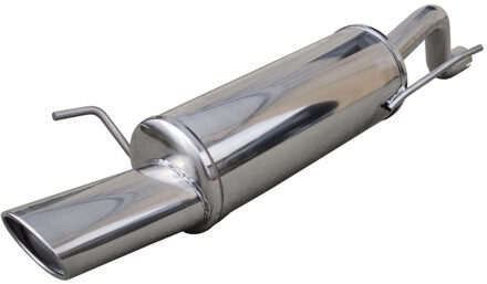 Fiat InoxCar uitlaat passend voor Fiat Grande Punto 1.4 T-Jet (120pk) 2006- 120x80mm IXFIPN18120