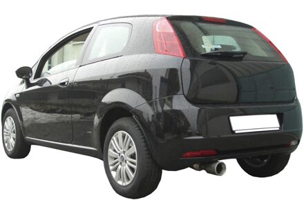 Fiat InoxCar uitlaat passend voor Fiat Grande Punto 1.9 MJET 16v (120pk) 2005- 102mm IXFIPN23102