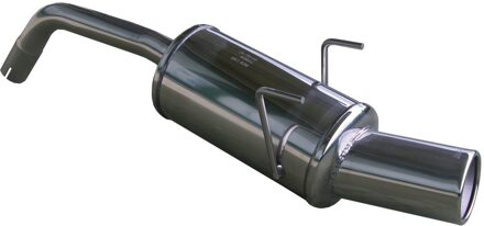 Fiat InoxCar uitlaat passend voor Fiat Panda 1.4 16v (100pk) 2007- 102mm IXFIPA02102