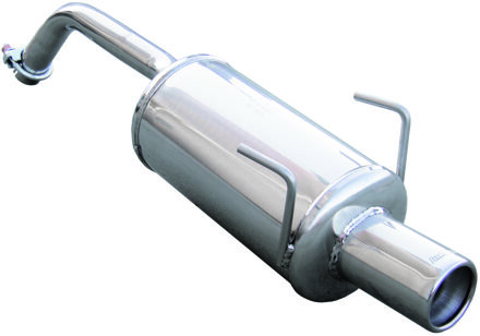 Fiat InoxCar uitlaat passend voor Fiat Panda II 1.2 (60pk) 2003- Ø42mm 80mm IXFIPA0380