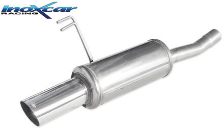 Fiat InoxCar uitlaat passend voor Fiat Punto (176) 1.4 GT Turbo 131pk -1999 1x90mm Rally IXFIPN0690RA
