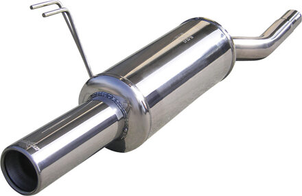 Fiat InoxCar uitlaat passend voor Fiat Punto (176) 55 1.1 80mm IXFIPN0180