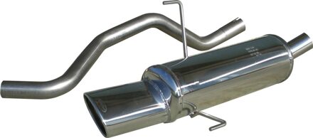 Fiat InoxCar uitlaat passend voor Fiat Punto (188) 1.8 HGT 1999- 120mm IXFIPN09120