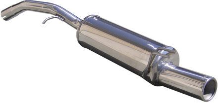 Fiat InoxCar uitlaat passend voor Fiat Stilo 1.6 16v (103pk) 80mm IXFIST0280