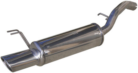 Fiat InoxCar uitlaat passend voor Fiat Stilo 1.9 MJET 120x80mm IXFIST06120