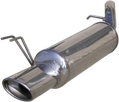 Fiat InoxCar uitlaat passend voor Fiat Stilo 2.4 20v Abarth 120x80mm IXFIST04120