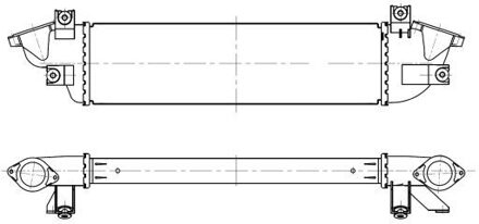 Fiat Intercooler, inlaatluchtkoeler 309113