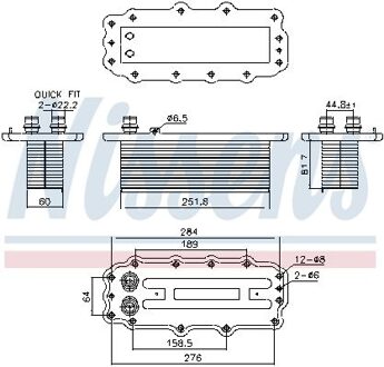 Fiat Intercooler, inlaatluchtkoeler 961295
