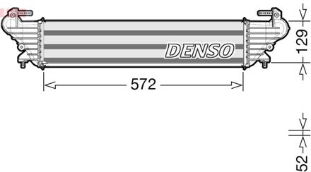 Fiat Intercooler, inlaatluchtkoeler DIT09121