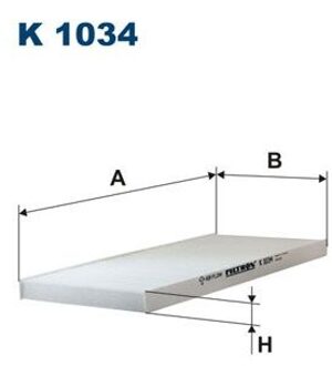 Fiat Interieurfilter K1034
