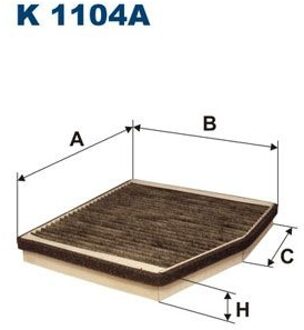 Fiat Interieurfilter K1104A