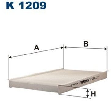 Fiat Interieurfilter K1209