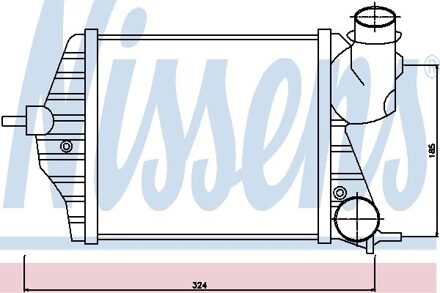 Fiat Interkoeler, tussenkoeler 96653