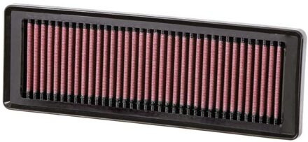 Fiat K&N vervangingsfilter passend voor Fiat Grande Punto 1.2/1.4 8v 2005- + Fiat 500 1.2 8/2007- (33-293 332931